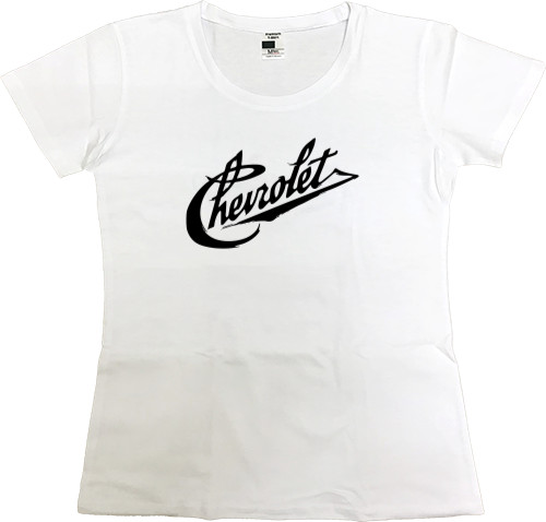 Women's Premium T-Shirt - CHEVROLET LOGO - 7 - Mfest