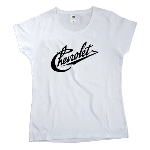 Women's T-shirt Fruit of the loom - CHEVROLET LOGO - 7 - Mfest