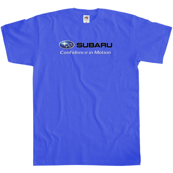 Футболка Классика Детская Fruit of the loom - SUBARU - LOGO 4 - Mfest