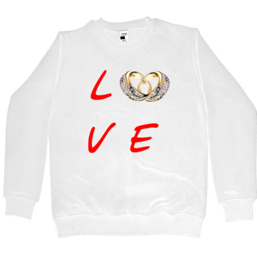 Men’s Premium Sweatshirt - Love - Mfest