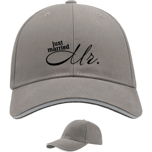 Sandwich Baseball Cap - Just married man - Mfest