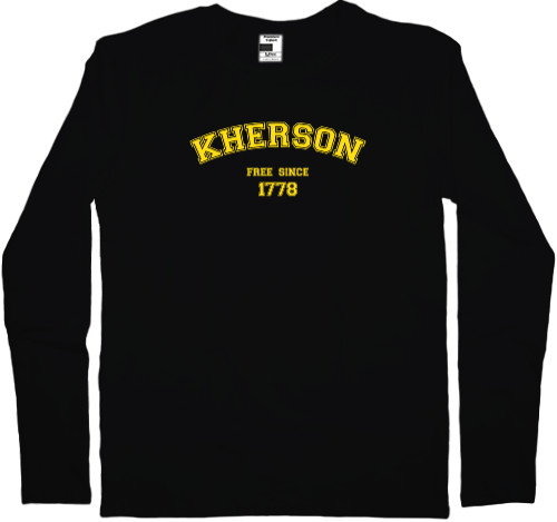 Men's Longsleeve Shirt - Kherson Херсон - Mfest