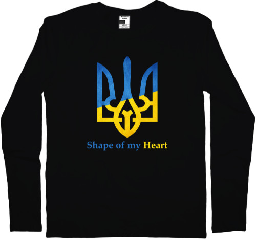 Shape of my heart, тризуб