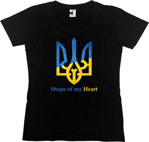 Shape of my heart, тризуб