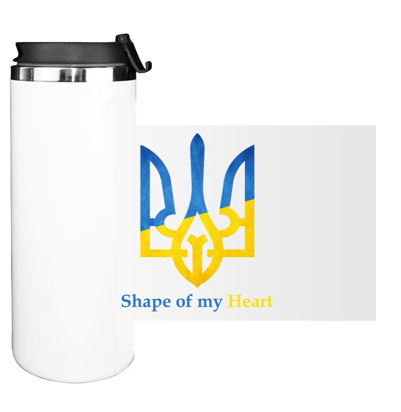 Shape of my heart, тризуб