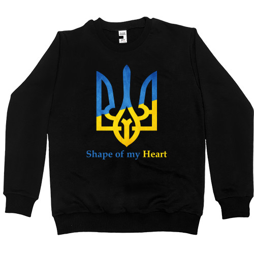 Shape of my heart, тризуб