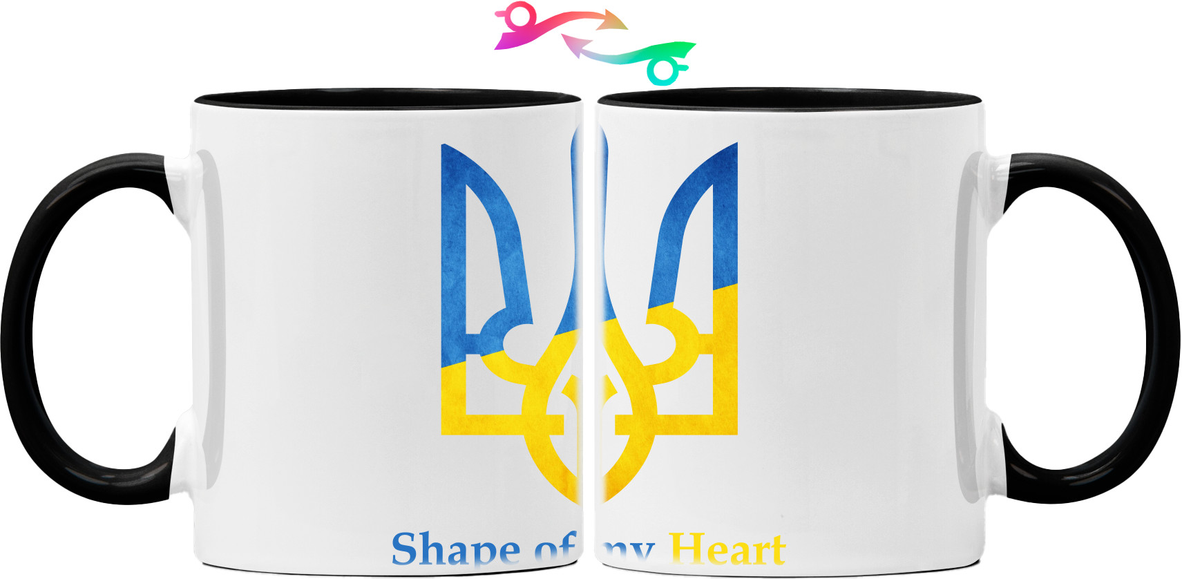 Shape of my heart, тризуб