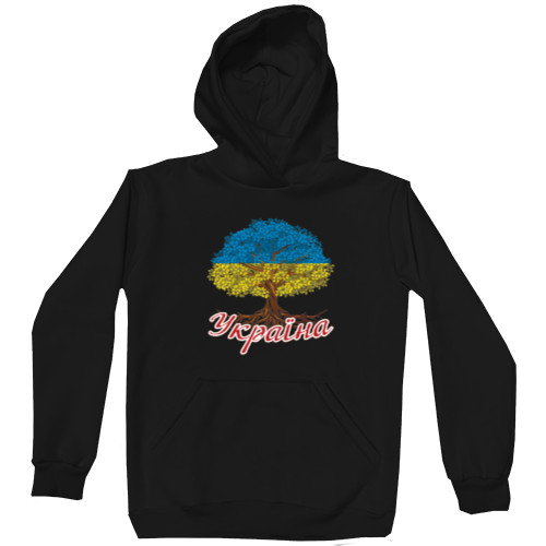 Kids' Premium Hoodie - Украина дерево - Mfest