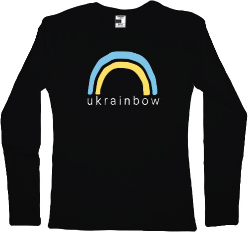 Women's Longsleeve Shirt - Ukrainbow, украинская радуга - Mfest