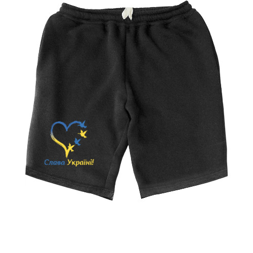 Я УКРАИНЕЦ - Men's Shorts - Слава Україні! Птицы - Mfest