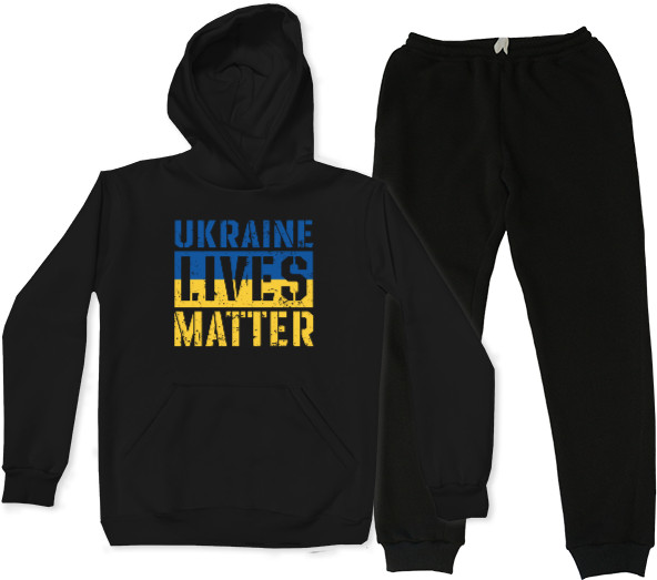 Костюм спортивний Жіночий - Ukraine lives matter - Mfest