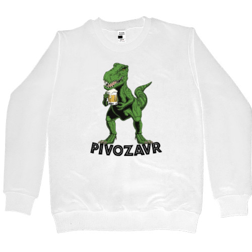 Men’s Premium Sweatshirt - Pivozavr, любитель пива - Mfest