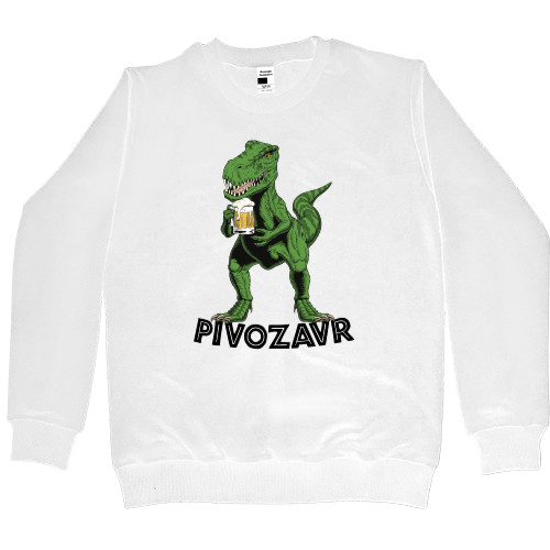 Women's Premium Sweatshirt - Pivozavr, любитель пива - Mfest