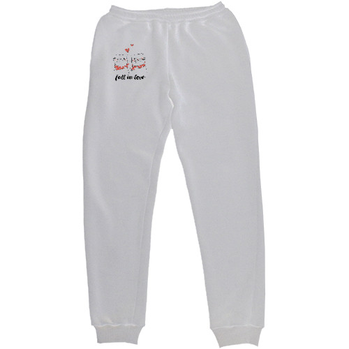 Women's Sweatpants - Влюблённые коты - Mfest