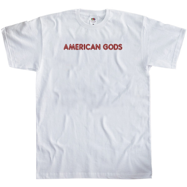 Men's T-Shirt Fruit of the loom - American gods - Mfest