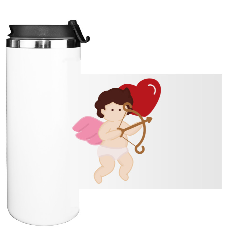 Water Bottle on Tumbler - Амурчик - Mfest