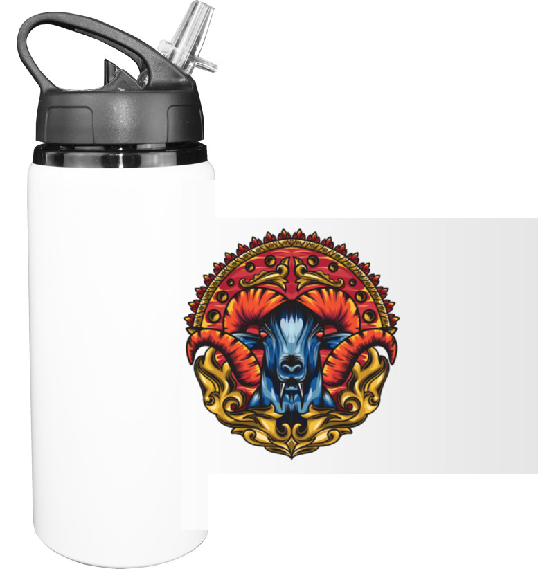 Sport Water Bottle - Бык - Mfest