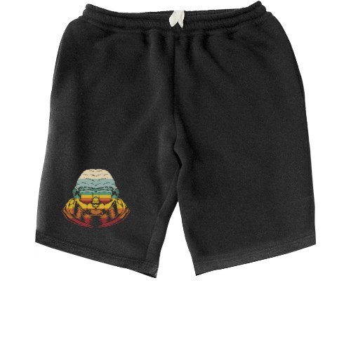 Men's Shorts - Енот крутой - Mfest