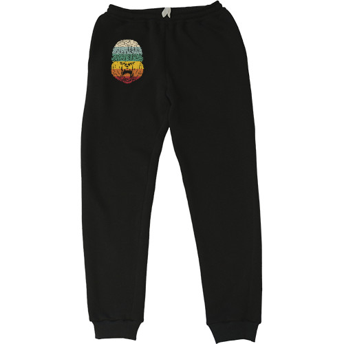 Другие животные - Women's Sweatpants - Медведь в шапке - Mfest