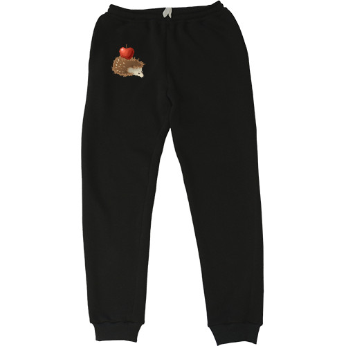 Women's Sweatpants - Ёжик с яблоком - Mfest