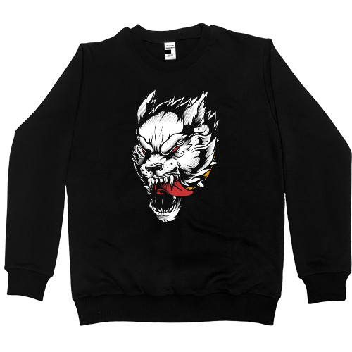 Kids' Premium Sweatshirt - Волк ярость - Mfest