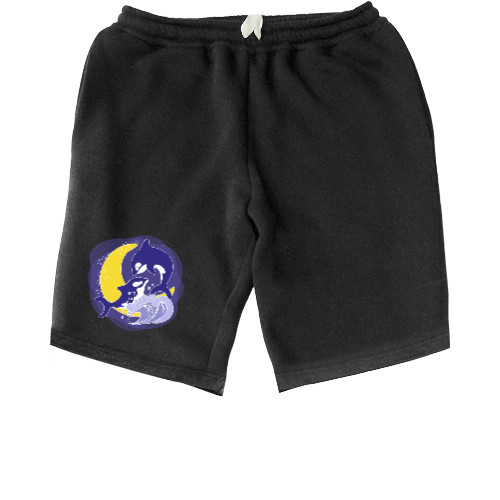 Men's Shorts - Парочка дельфинов - Mfest