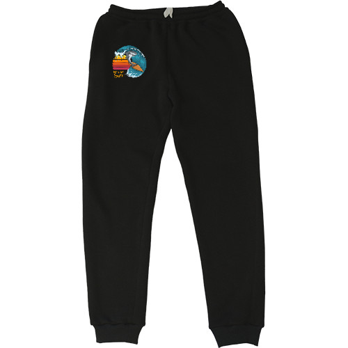 Women's Sweatpants - Акулёнок на волне - Mfest