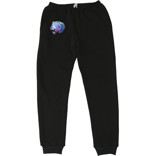 Women's Sweatpants - Тигр неоновый - Mfest