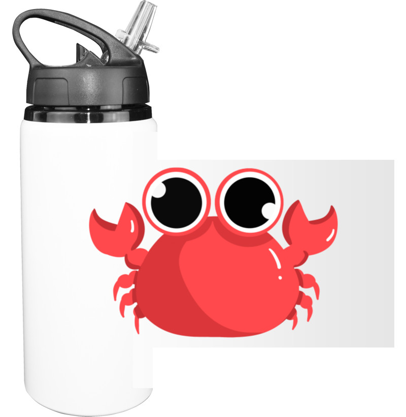 Sport Water Bottle - Глазастый крабик - Mfest