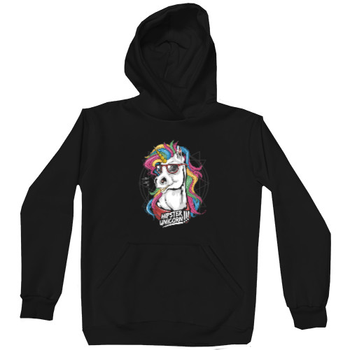 Kids' Premium Hoodie - Единорог хипстер - Mfest