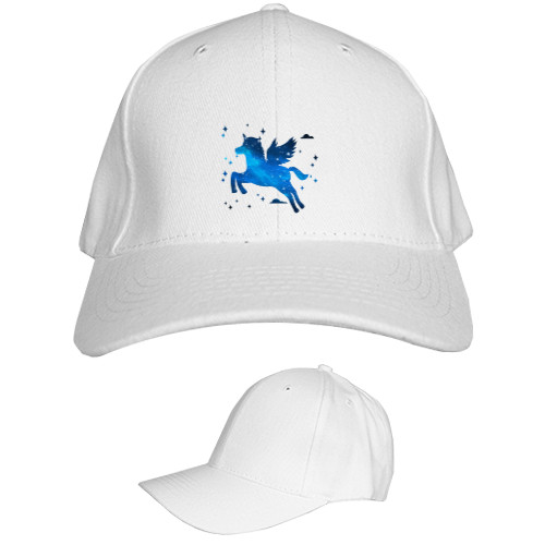 Kids' Baseball Cap 6-panel - Единорог небесный - Mfest