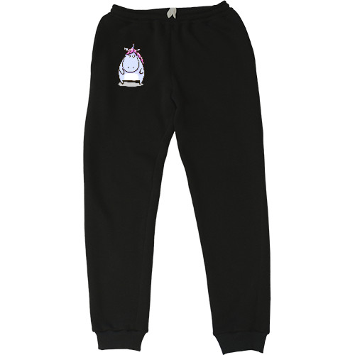 Women's Sweatpants - Единорог упитанный - Mfest