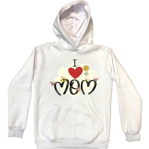 Unisex Hoodie - Люблю маму - Mfest