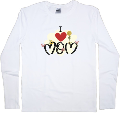 Kids' Longsleeve Shirt - Люблю маму - Mfest