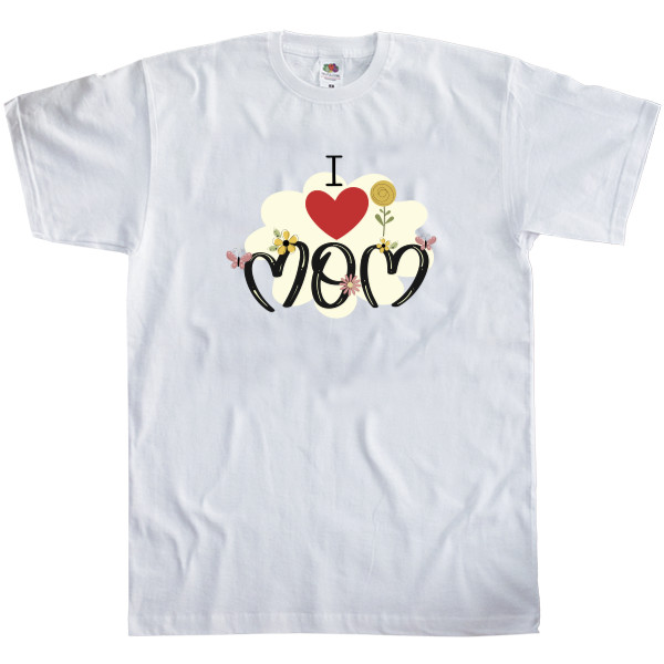 Kids' T-Shirt Fruit of the loom - Люблю маму - Mfest