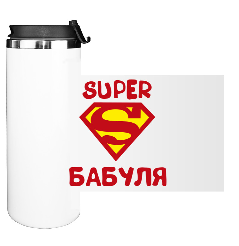 Water Bottle on Tumbler - Супер бабуля - Mfest