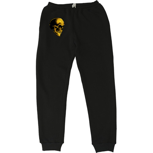 Men's Sweatpants - Череп профиль - Mfest