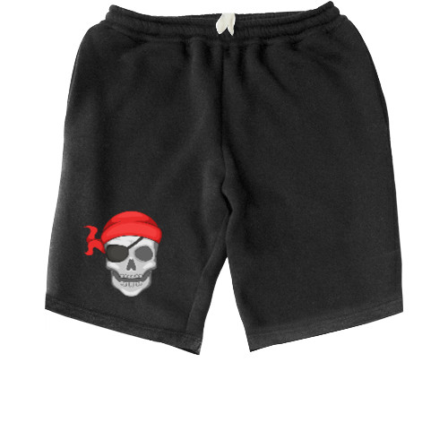 Men's Shorts - Череп одноглазый - Mfest