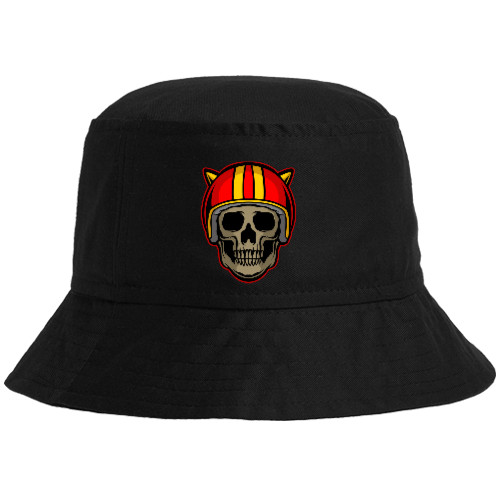 Bucket Hat - Череп в каске - Mfest