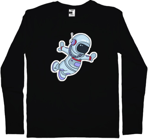 Kids' Longsleeve Shirt - Мини космонавт - Mfest