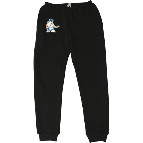 Women's Sweatpants - Космонавт гитарист - Mfest