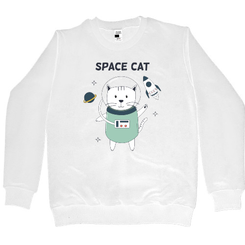 Kids' Premium Sweatshirt - Космический кот - Mfest