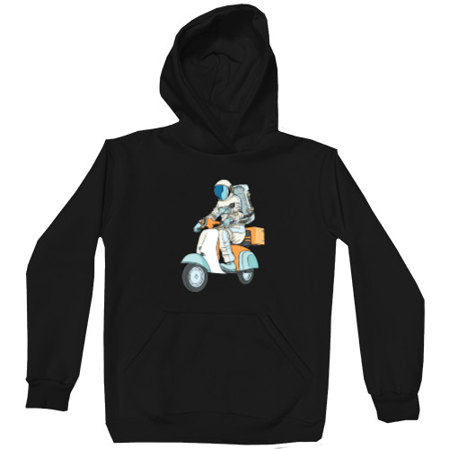 Kids' Premium Hoodie - Космонавт на мопеде - Mfest