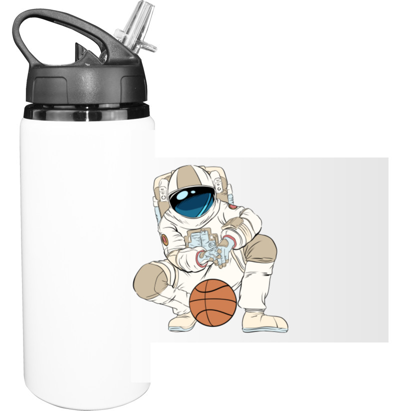 Sport Water Bottle - Космонавт баскетболист - Mfest