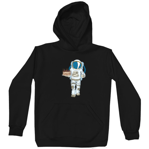 Kids' Premium Hoodie - Космонавт с тортом - Mfest