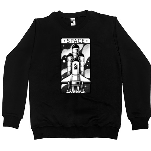 Men’s Premium Sweatshirt - Старт космос - Mfest