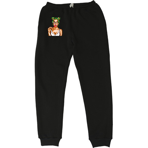 Kids' Sweatpants - Девушка с леденцом - Mfest