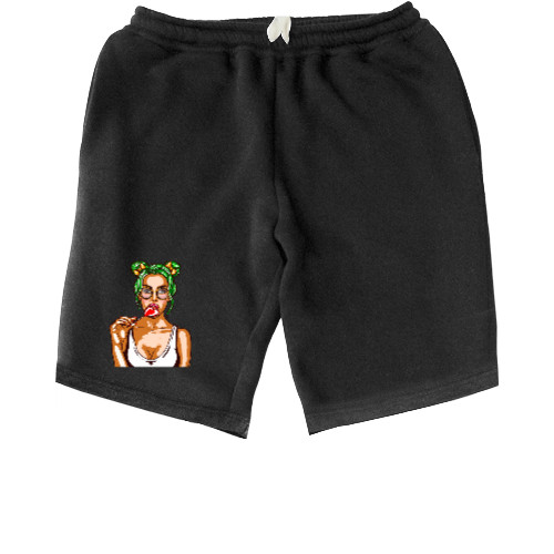 Men's Shorts - Девушка с леденцом - Mfest