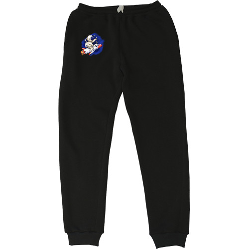 Women's Sweatpants - Космонавт и ракета - Mfest