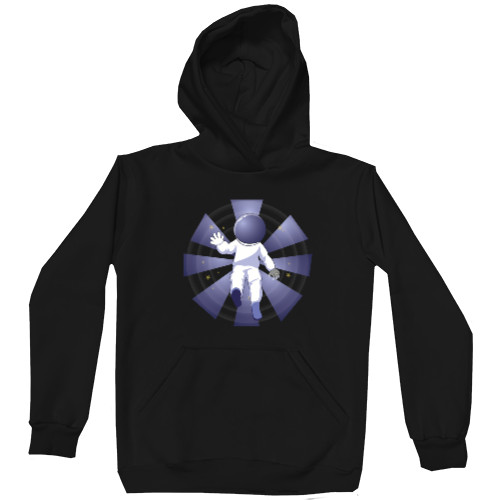 Космос - Unisex Hoodie - Космонавт в лучах - Mfest